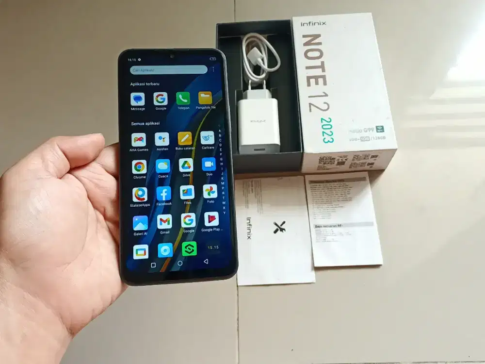 INFINIX NOTE 12 2023 RAM 8GB+5GB/128GB 6.7in 50MP 5000Mah Heli G99 NFC