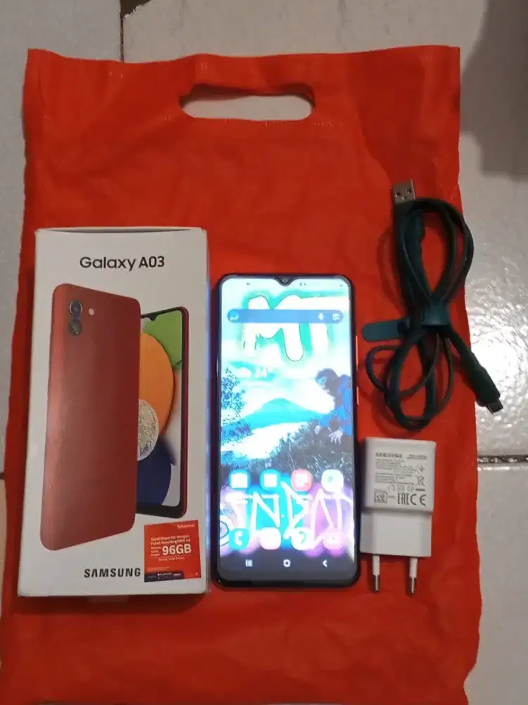 Samsung galaxy a03 4/64 full set