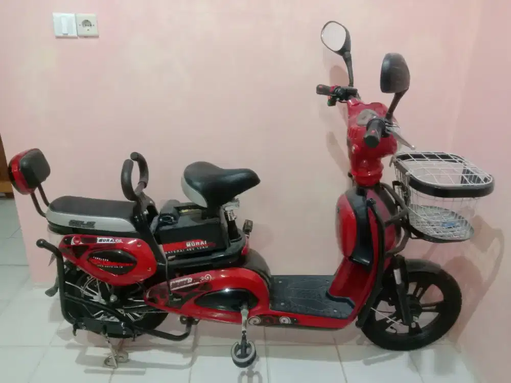Sepeda Listrik Selis Wrn Merah