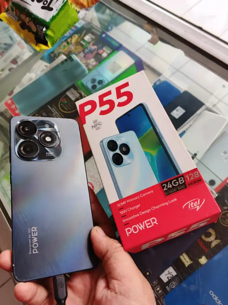 Itel P55 ram 8+16/128gb second dusbuk