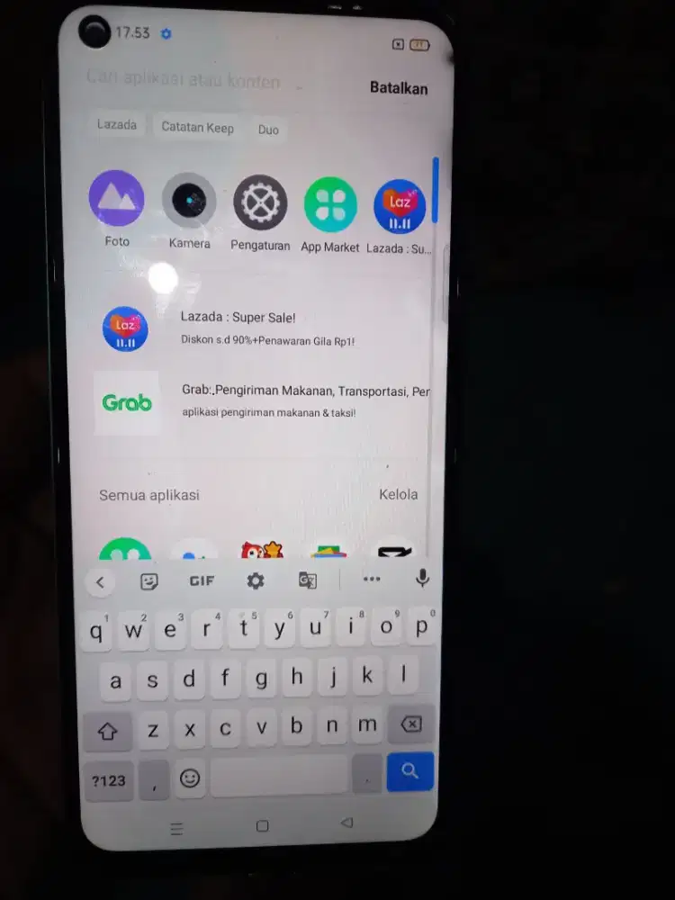 Realme c17 6/256 ori siap pake komplit