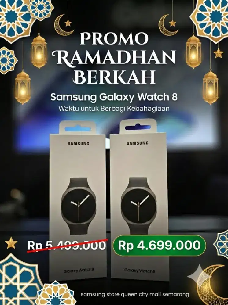 READY STOK GALAXY WATCH 8 BISA CICILAN 0% UP TO 24 BULAN