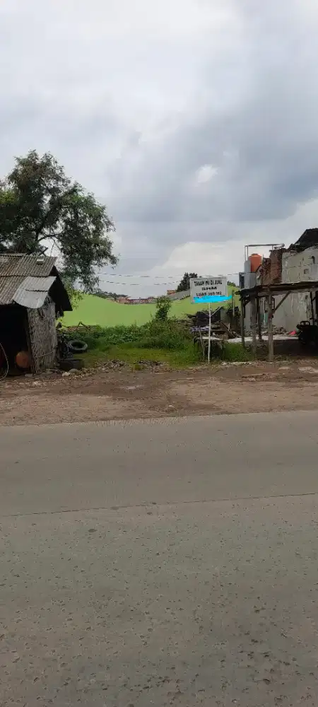 Tanah Strategis di Samping Jl. Raya Serang Cikarang Cibarusah