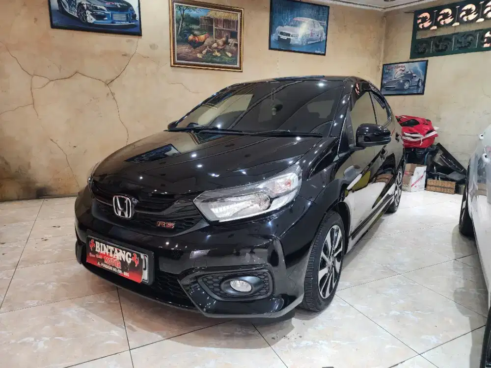 KM 25RB! BRIO RS CVT AT 2020 BLACK / MODEL THN 2021 (BINTANG MOTOR)
