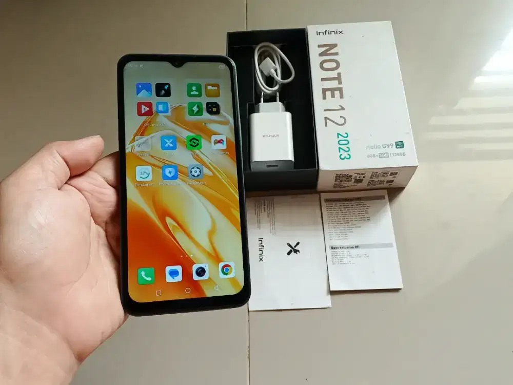 INFINIX NOTE 12 2023 RAM 8GB+5GB/128GB 6.7in 50MP 5000Mah Heli G99 NFC