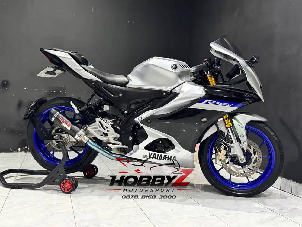 Yamaha r15 m abs v4 2022 modif,km 17rb,istimewa mantap