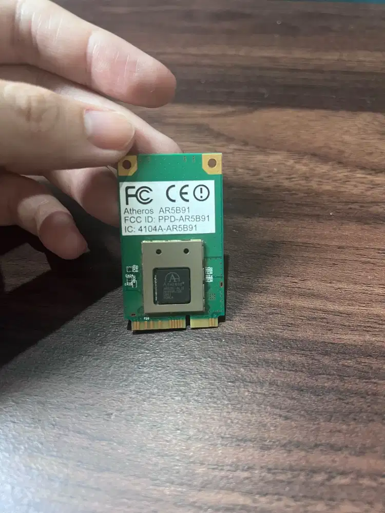 Atheros AR5B91 pcie internal wifi wireless 2.4 GHz 802.11b/g/n