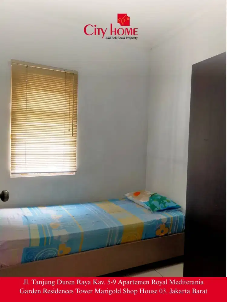 Disewakan apartemen medit 2 furnished