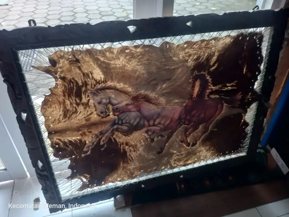 Lukisan kulit kambing