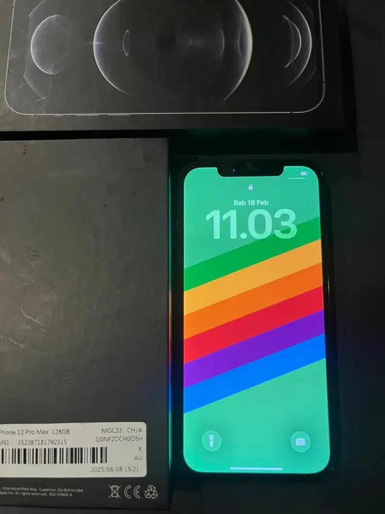 BEACUKAI IPHONE 12 PROMAX 128GB