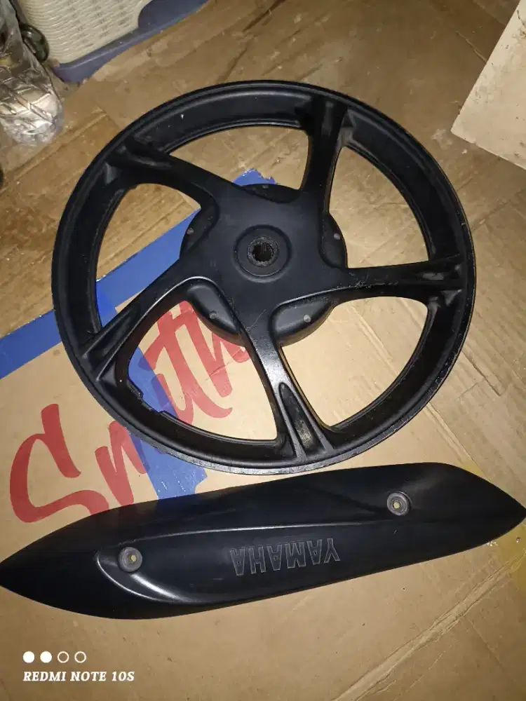 jual pelk belakang mio ori sama tameng knalpot