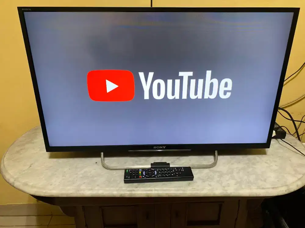 SMART TV DIGITAL SONY 32 INCH NORMAL NOMINUS MULUS KEL.REMOTE & ANTENA