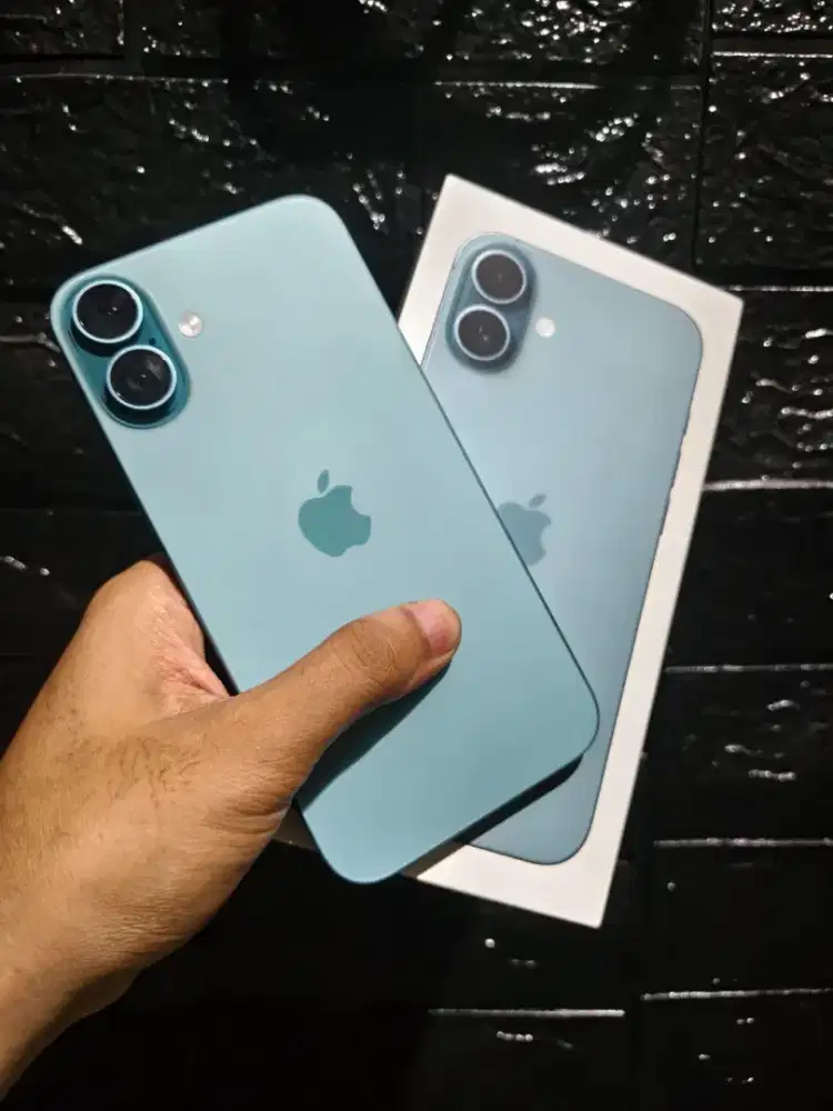 Iphone 16 plus 256 teal ex garansi resmi
