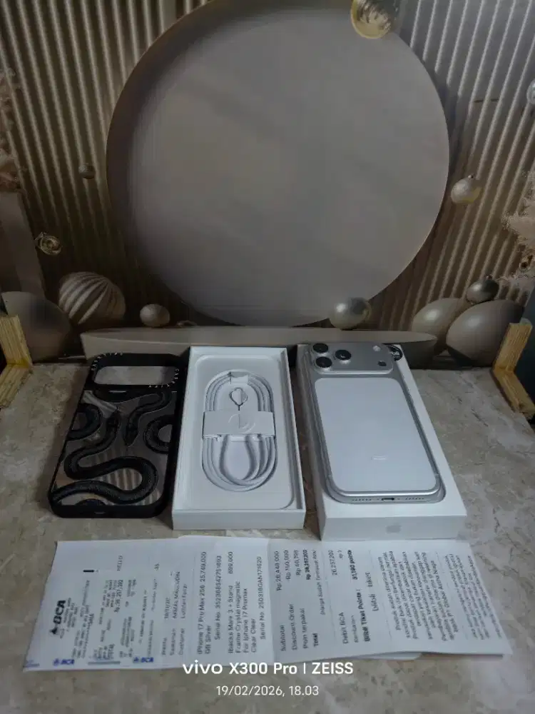 Iphone 17 pro max 256gb ibox silver