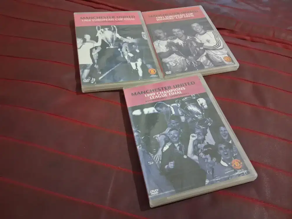 Dvd manchester united european finals