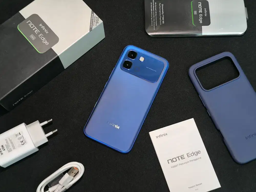INFINIX Note Edge 5G 8/256gb
Fullset