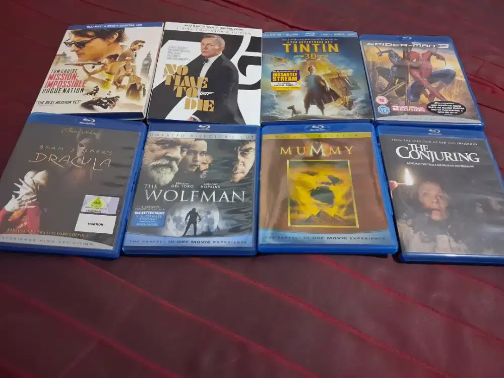 Paket blu-ray disc original