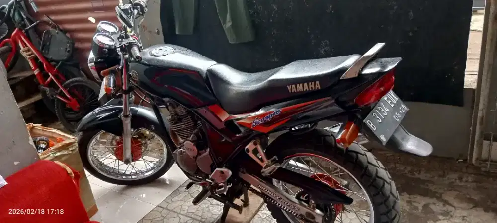 Yamaha Scorpio tahun 2008 modif steko