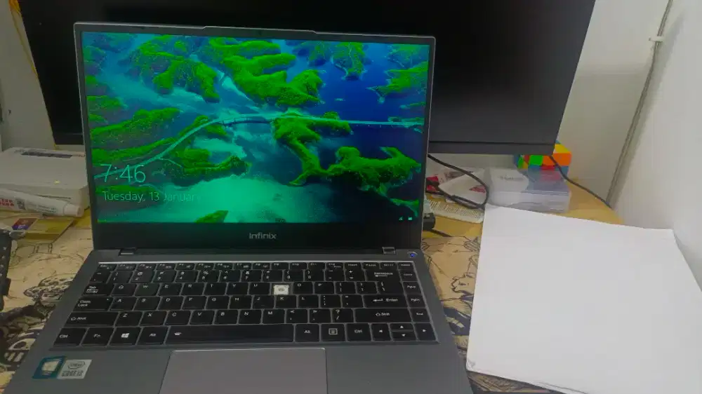 Dijual laptop infinix inBook X1, bekas