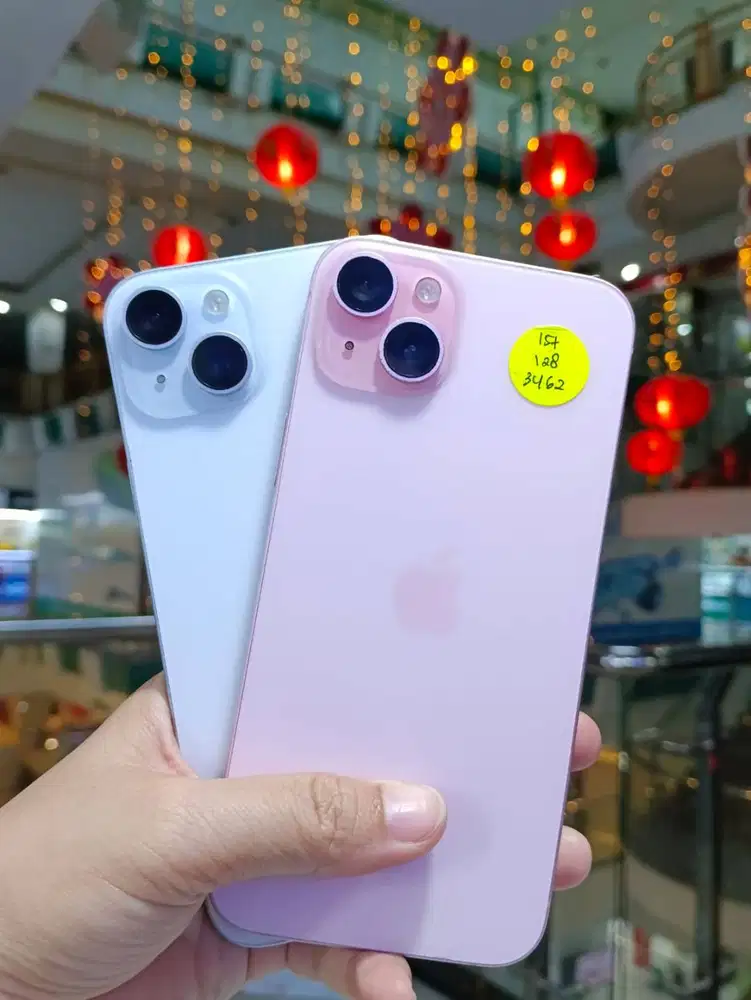 IPHONE 15 PLUS 128GB SECOND INDO