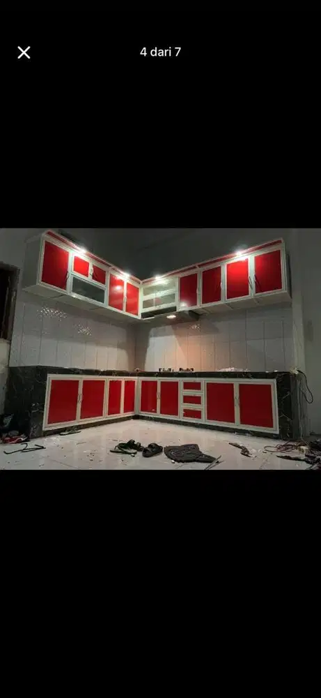 Kitchenset alumunium murah surabaya