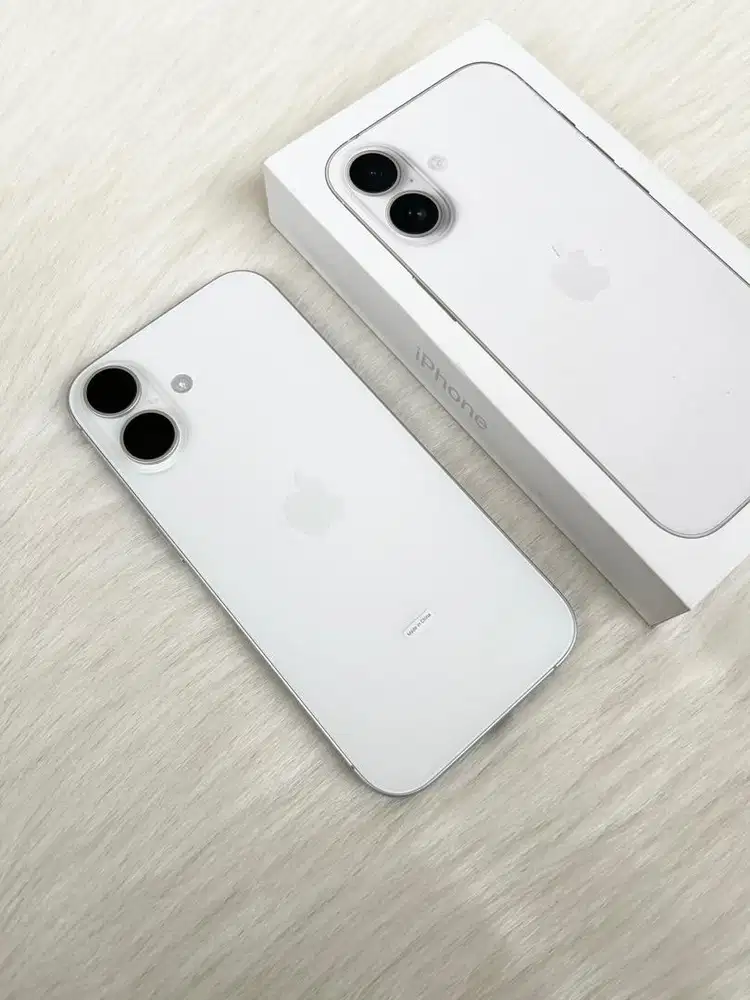 Iphone 17 256gb white, resmi iBox (like new)