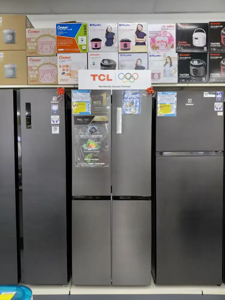 Kulkas TCL P500CD 394 L 185 wat