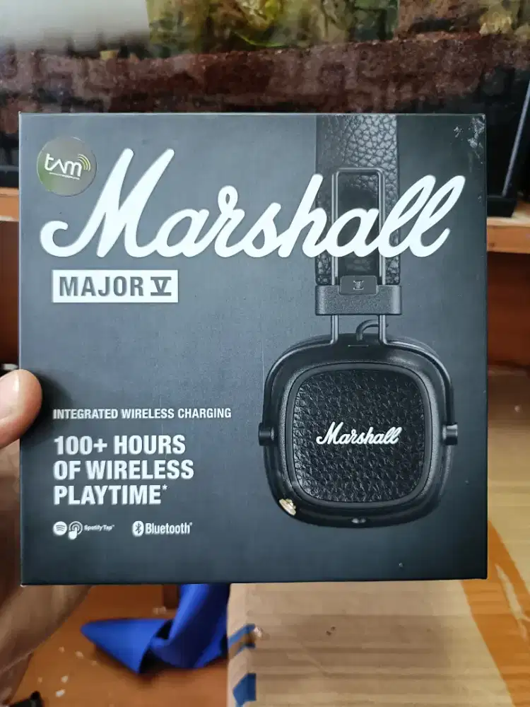 Marshall Major V Headphones Original 100% resmi TAM kondisi baru segel