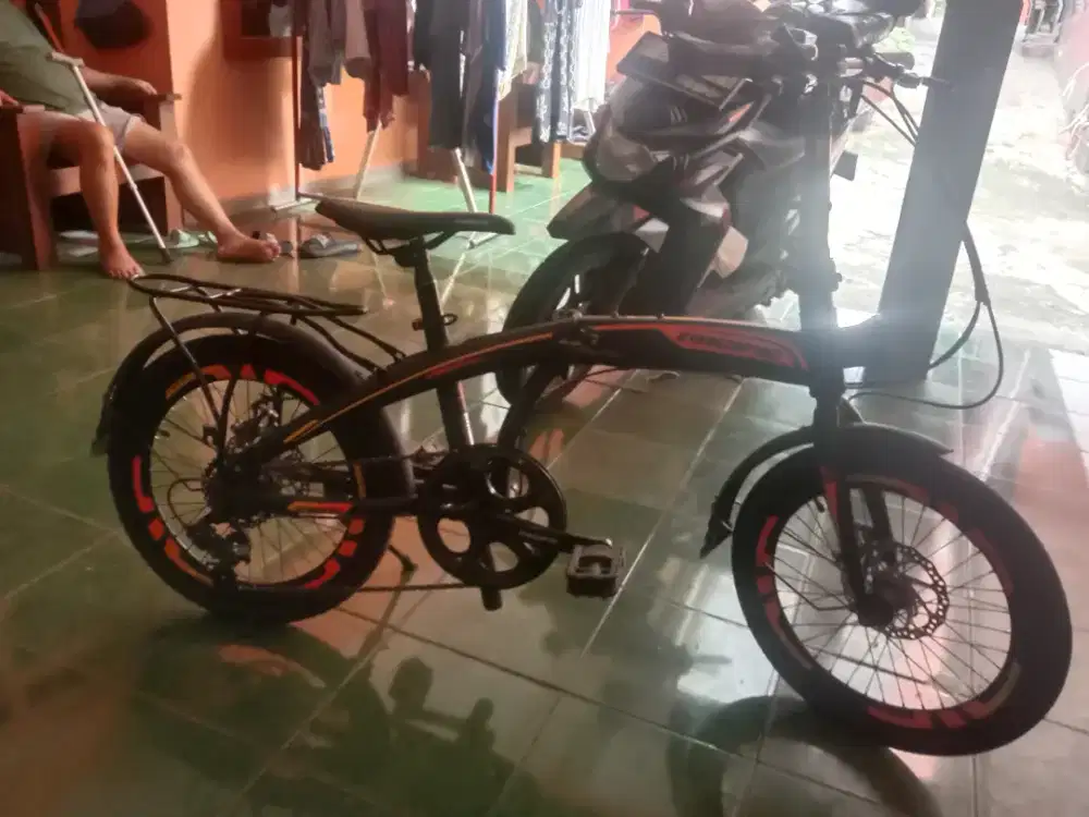dijual cepat sepeda lipat pasific