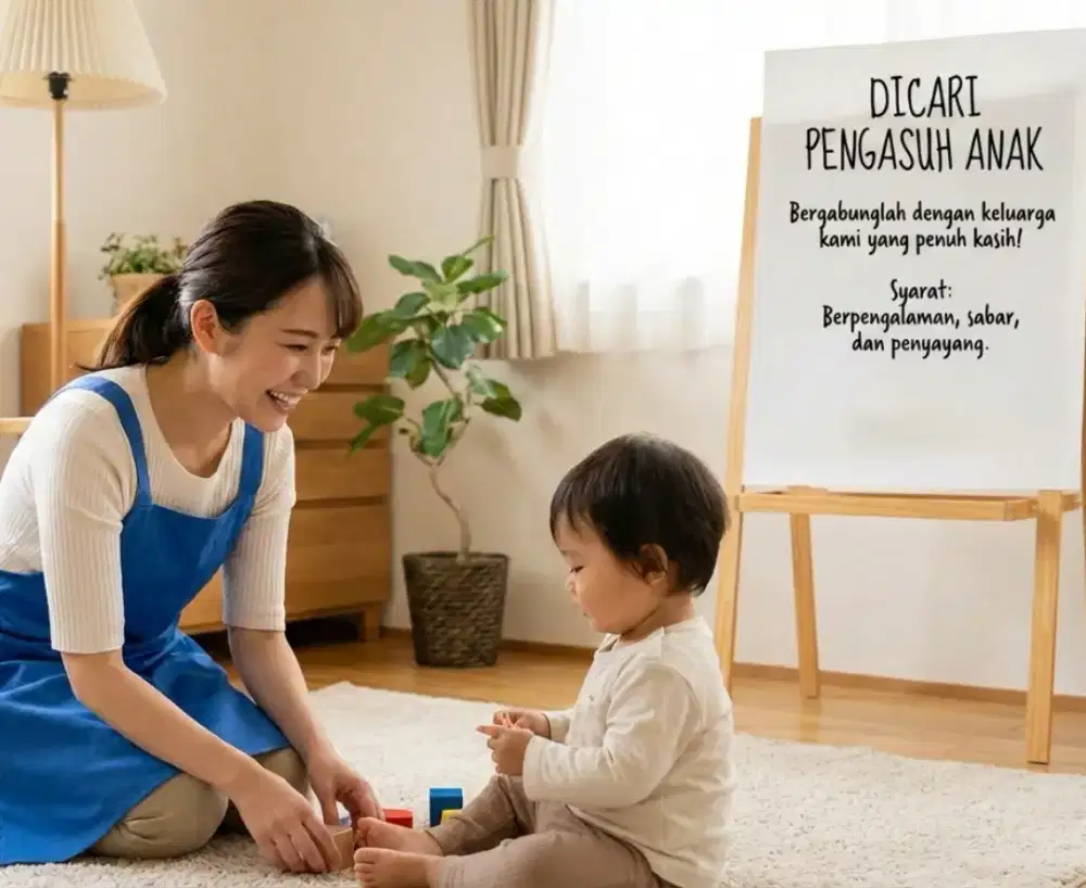 Dicari pengasuh anak berpengalaman