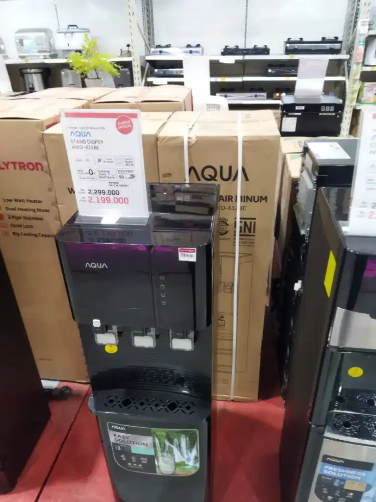 Cicilan elektronik tanpa kartu kredit_dispenser aqua