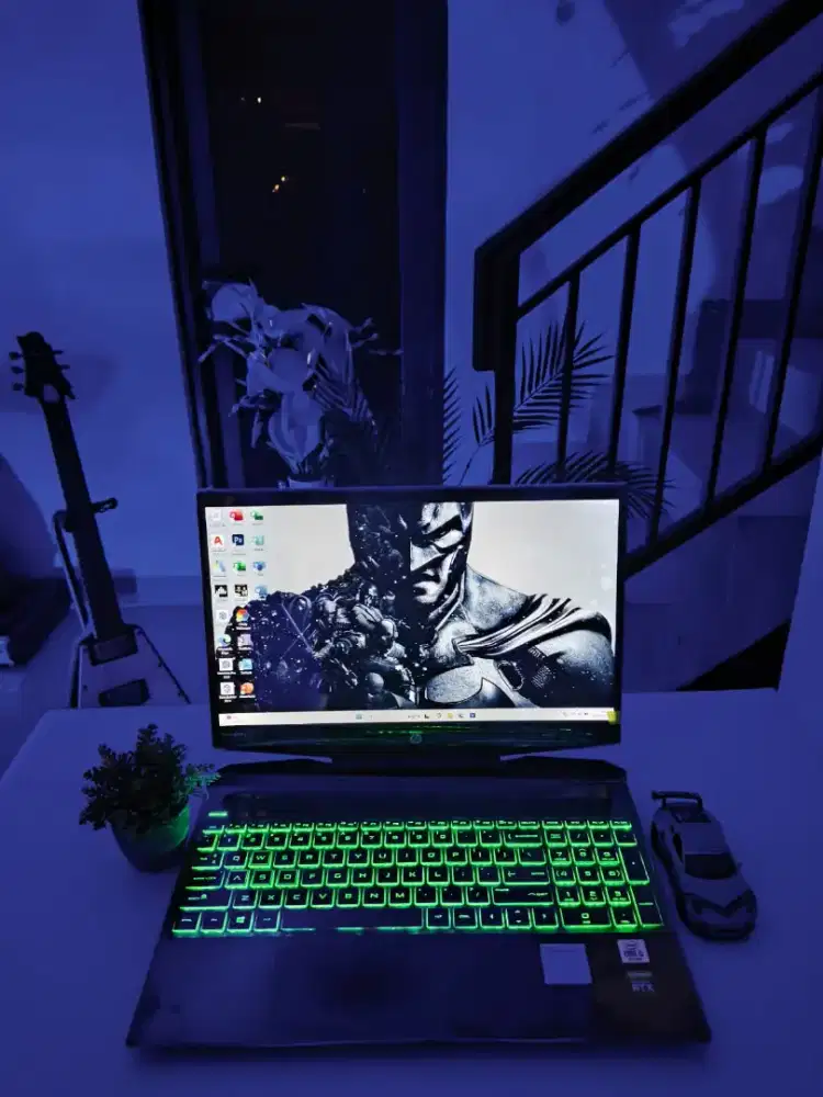 HP PAVILION GAMING 15 dk1064TX F50 GEN 10  [RAM 16GB/SSD VGA RTX 2060]