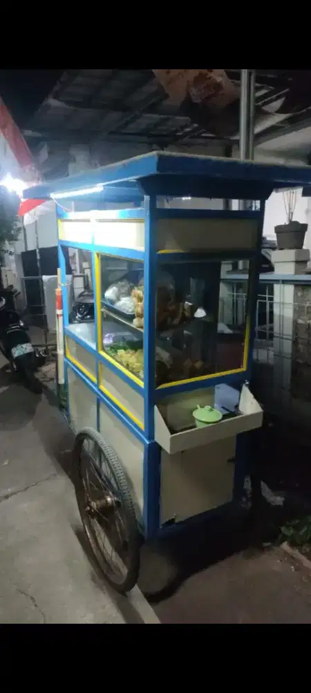 Gerobak bakso siap pakai