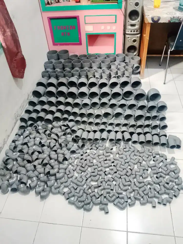 Fitting PVC/Knee/VlokSok/Socket/Drat dalam luar/Reducer/Cap Dop Tebal