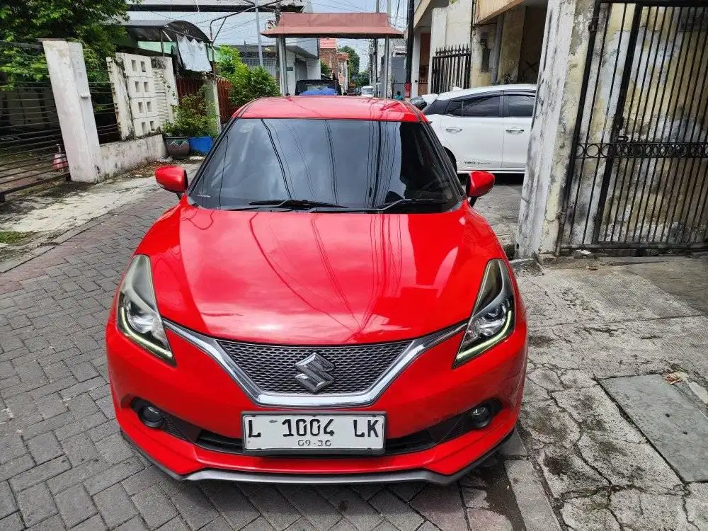 SUZUKI NEW BALENO 1.5 MANUAL 2018 MERAH SURABAYA