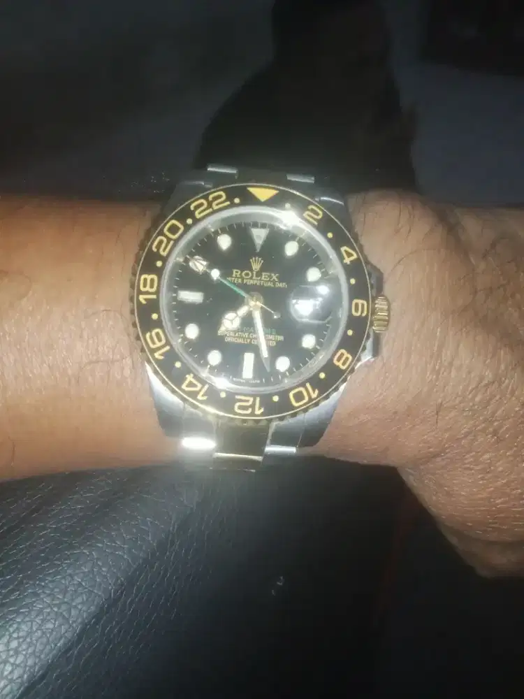 jam scond pria Rolex otomatis