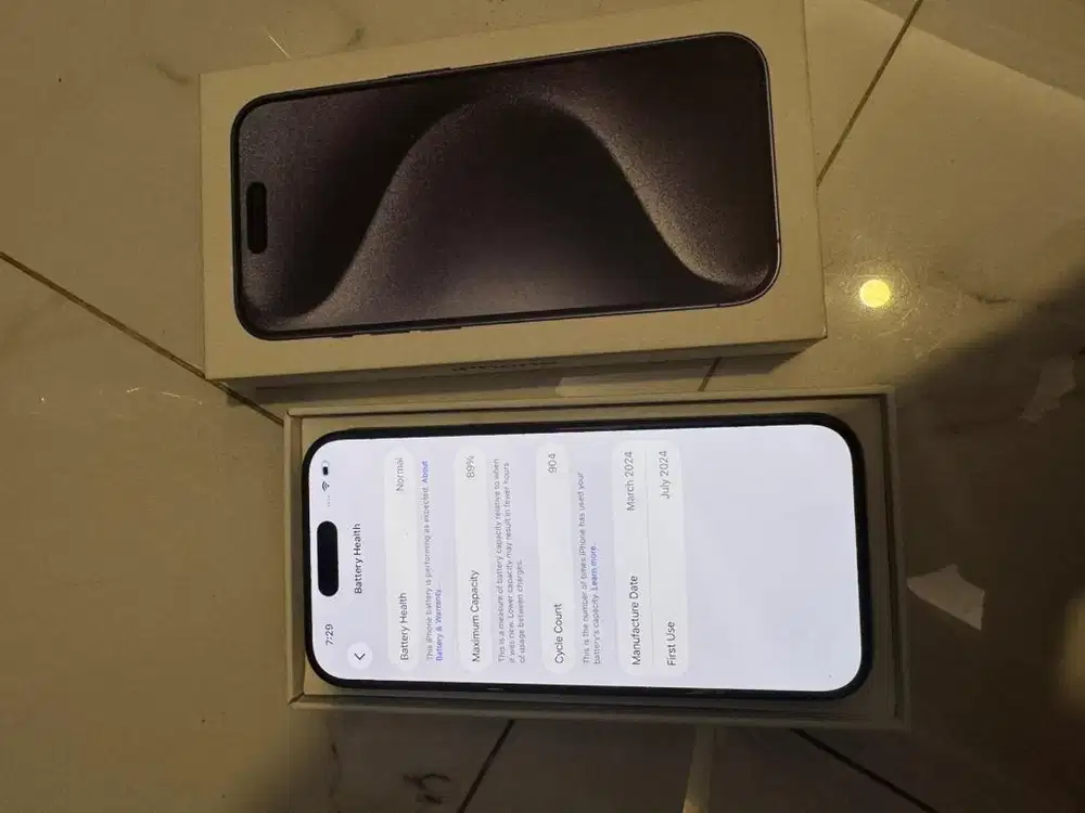 Iphone 15 pro 512 beacukai