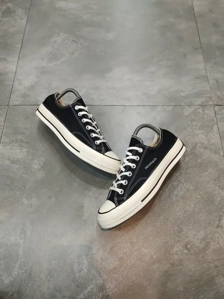 Converse 70s Low Black White. Size 40 insol 25,5