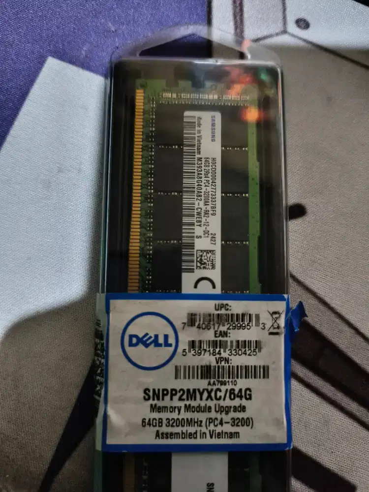 RAM Server DDR4 3200Mhz 2R Chip Samsung ECC REG