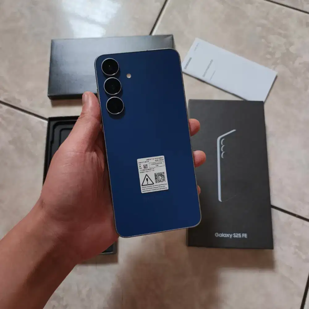 Samsung S25 FE 5G Resmi Sein 8/256 Gb Likenew Garansi masih Aktif