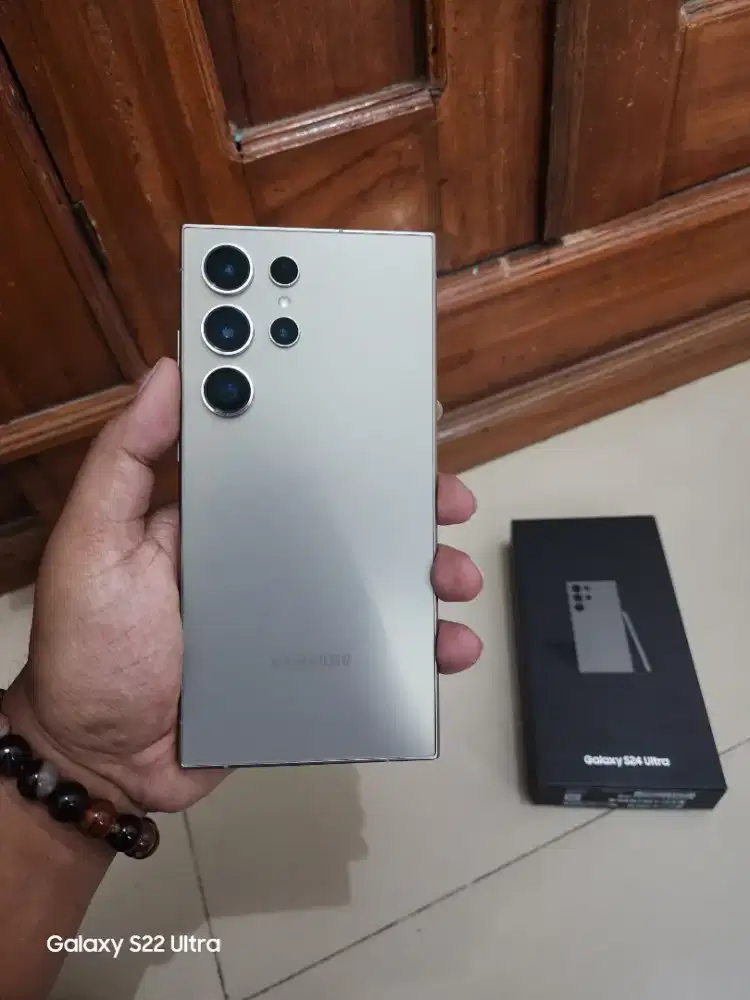 Samsung s24 ultra 5g ram 12/512 fulset original sein