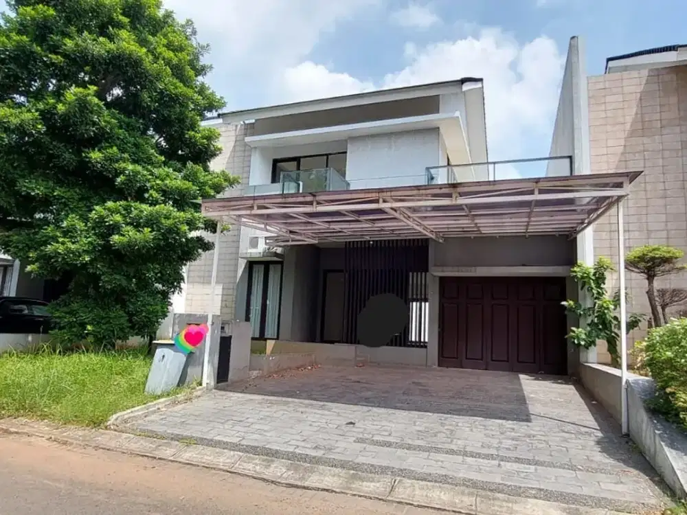 Disewakan Rumah Eksklusif Dalam Cluster Asia Tropis Harapan Indah