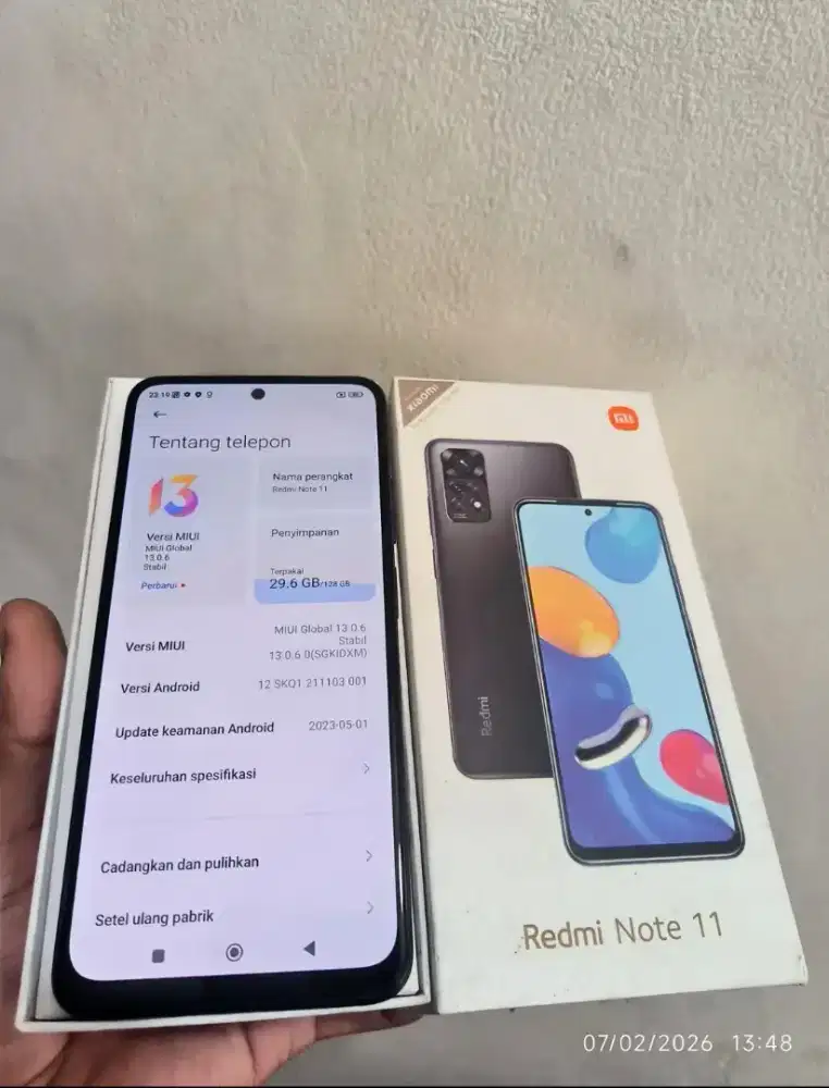 Redmi note 11 ram 6/128