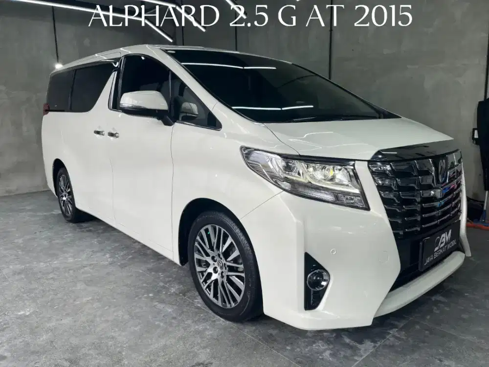 Toyota ALPHARD 2.5 G AT 2015