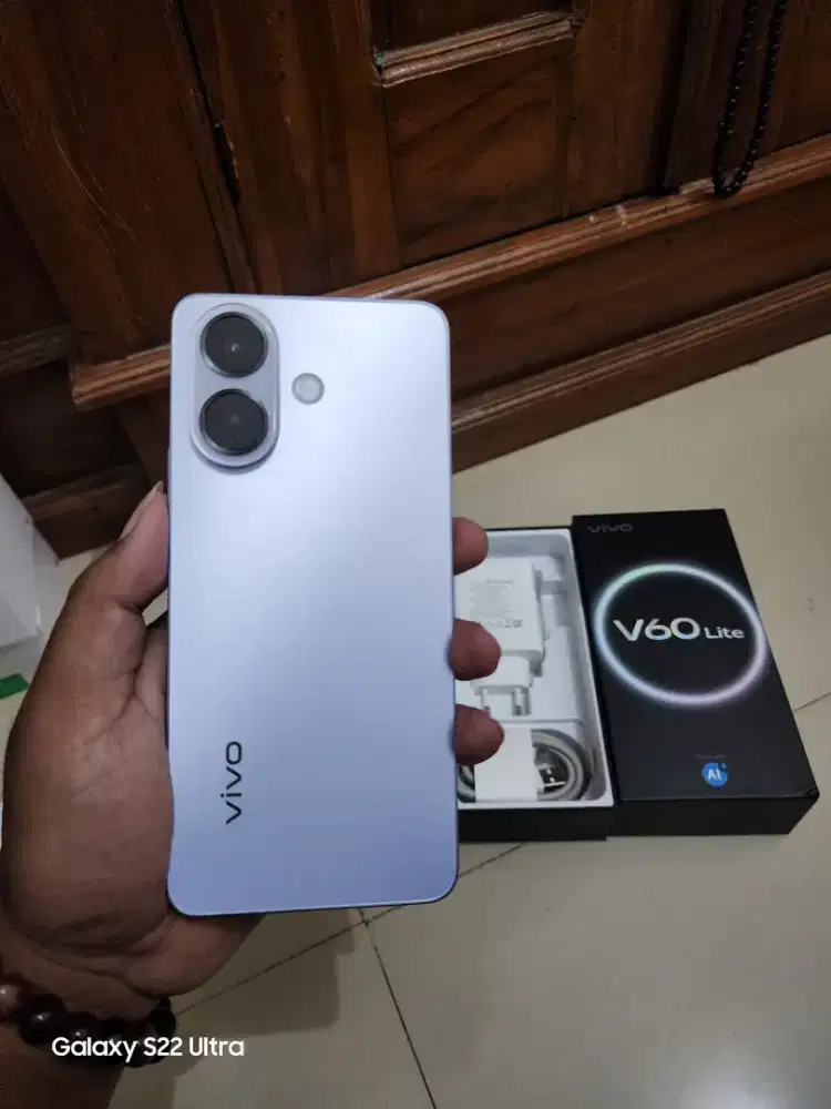 Vivo v60 lite ram 8/256 fulset original
