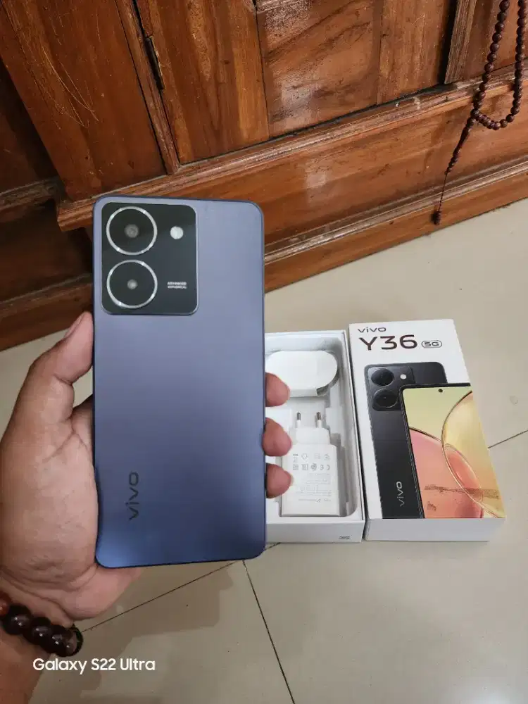 Vivo y36 5g ram 8/256 fulset original asli bukan