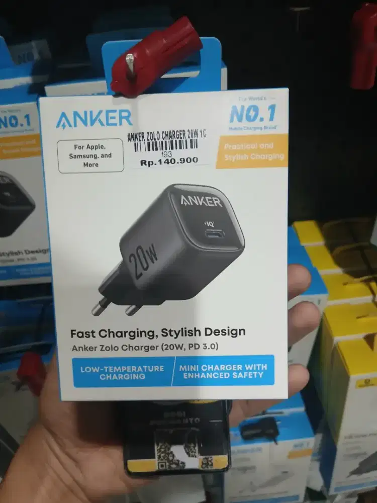 ANGKER ZOLO CHARGER 20W 1C |ATLANTIS DAHSYAT