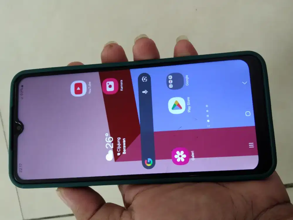 Galaxy A04 Ram 4/64 mines retak sehaly kaca taskrin