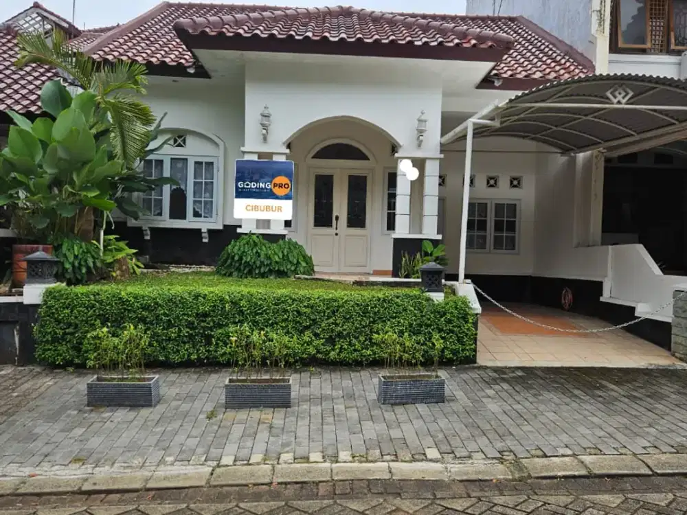 Dijual Rumah Cantik & Siap Huni di Puri Sriwedari Cibubur – Lokasi Super Strategis