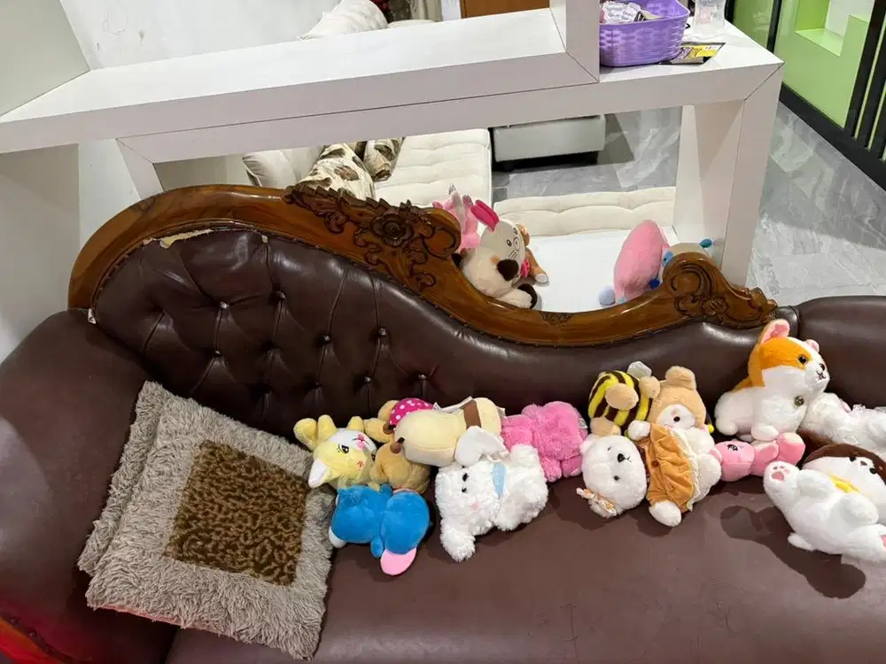 Kursi sofa jati antik